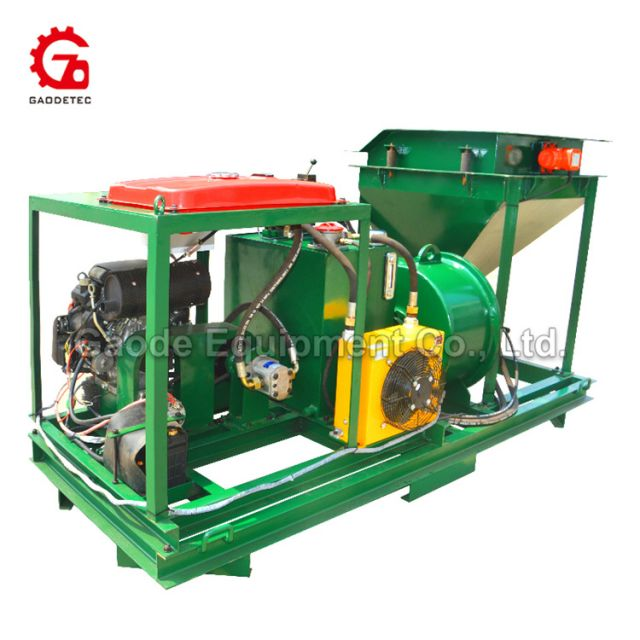 Gaodetec GDS1500G Gasoline engine Concrete Shotcrete Pump for wet normal concrete